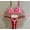 001, variant on New Women's Bikini Split Print Swimwear Fashion G-string Beach Holiday