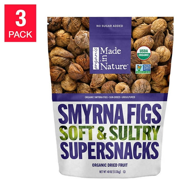 Made In Nature Organic Calimyrna Figs 40 oz, 3pack