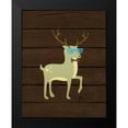 thumbnail image 2 of Robinson, Tamara 15x18 Black Modern Framed Museum Art Print Titled - Hipster Deer, 2 of 5