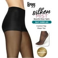 thumbnail image 5 of L'eggs Women's Silken Mist Silky Sheer Run Resistant Leg Sheer Tights Control Top Sheer Toe, 2 Pair, 5 of 5