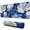 Pioneer Flower Floral-3, variant on Long Mouse Pads for Desk,Pioneer Flower Floral Print Pattern Desk Mats on Top Of Desks, Desk Mouse Pad Extra Large with 3mm Non-Slip Base and Stitched Edge for Gaming,Office,Work,Home 47.3"x23.6"