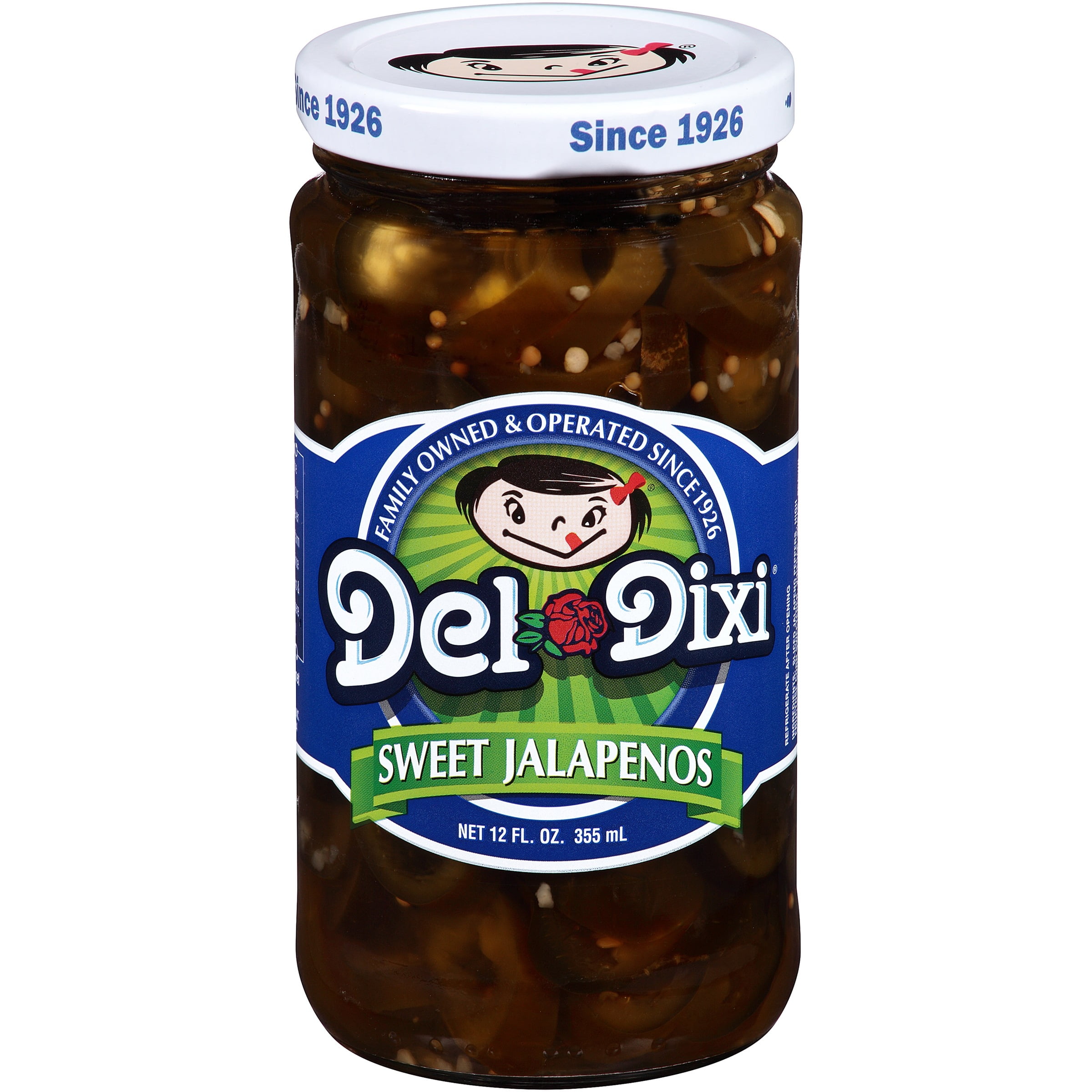 DelDixi? Sweet Jalapenos 12 fl. oz. Jar