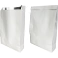 thumbnail image 2 of 30 count  Paper Waxed Bag Foil Inner Hot  Bag  Storage Greaseproof Bags Party Favor for  BBQ Sandwiches Hamburger Bread Packing Take Out Breakfast Lunch Bags 7.5x11.8+1.97 inch, 2 of 6