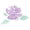 Purple Flower, variant on DAKIMOE 2PCS Makeup Bag Travel Toiletry Bag Cosmetic Bags Organizer Personalized Initial for Birthday Christmas Girl Women Girlfriend Teacher Valentines Day Gifts