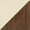 Cream / Dark Brown, variant on CorLiving Dillon Extending Oval Cappuccino Stained Solid Wood Dining Set