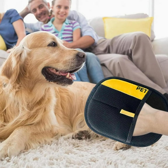 Pet Hair Remover Gloves,Essential static hair removal gloves for pet owners,Strong hair removal can be reused on both sides,Special for cats and dogs