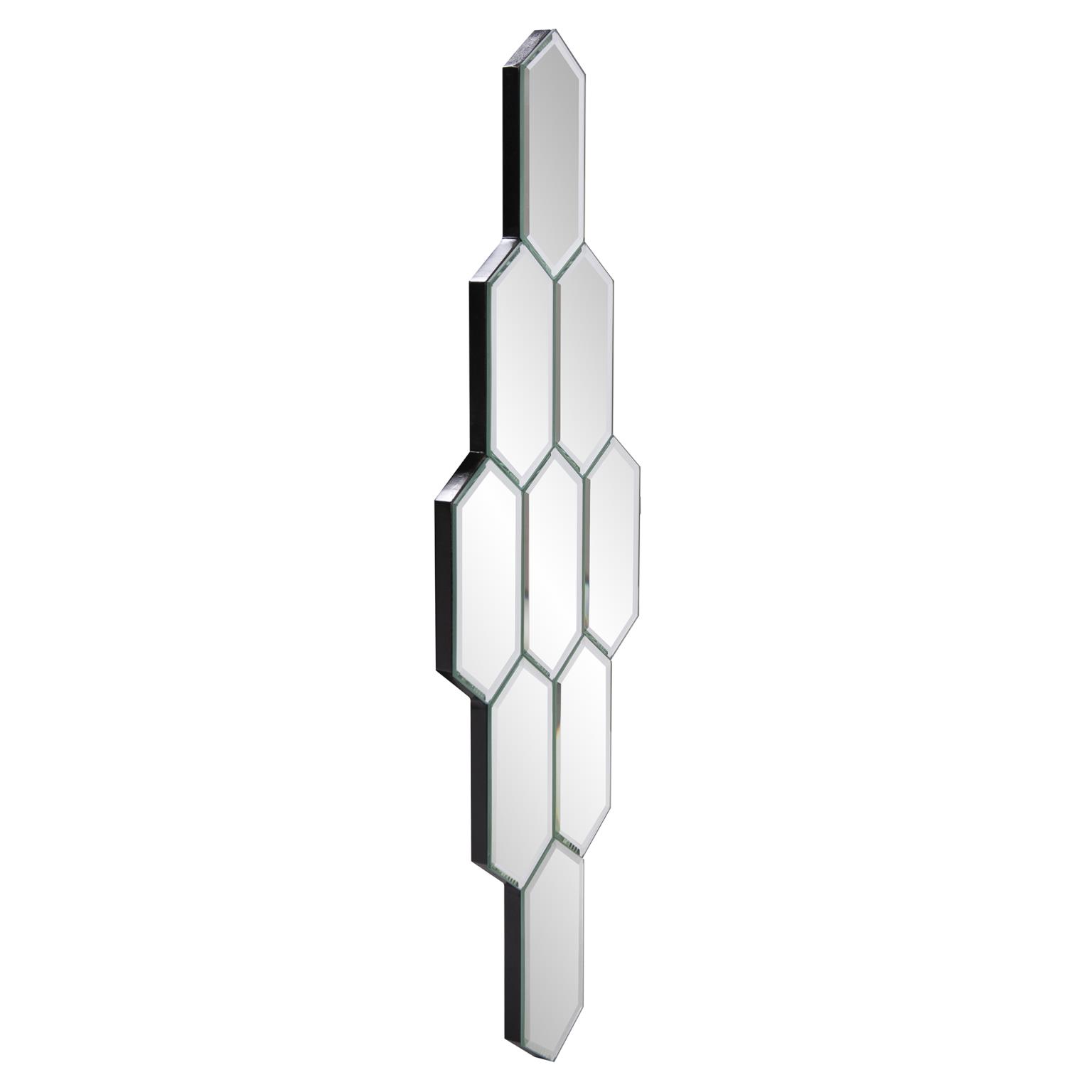 Tyler Dillon Decorative Elongated Tile Hexagon Skylark Mirror