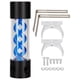 thumbnail image 1 of Depósito de refrigeración por agua 200 mm/7,9 pulgadas de longitud Rosca G1/4 pulgadas 50 mm/2,0 pulgadas de diámetro 4 interfaces Kit de refrigeración de PC de diseño abierto, 1 of 8