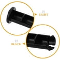 thumbnail image 6 of WRISTBIQUE Garbage Can Pin Black 4Pcs 6.4x0.9x0.9in, 6 of 10