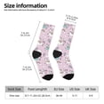 thumbnail image 2 of KLL Llama Unicorn and Rainbow Print Cool Socks Men's Women's Crew Socks Funny Crazy Novelty Stockings, 2 of 6