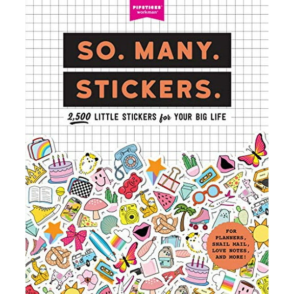 Pre-Owned So. Many. Stickers.: 2,500 Little Stickers for Your Big Life (Paperback) 1523507152 9781523507153