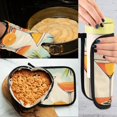 thumbnail image 5 of Yayeee Oven Mitts and Pot Holder Set of 4 Heat Resistant Kitchen Gloves Baking Hot Pad, Mid Century Glasses, 5 of 5
