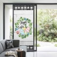 thumbnail image 3 of Easter Window Privacy Film, Spring Colorful Egg Flower Leaf Grey Wood Grain Plaid Static Cling UV Sun Blocking Tint Film Heat Control Windows Films for Bedroom Bathroom, Window Stickers 35.4"x78.7", 3 of 7
