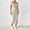Khaki, variant on Tqcoqu Women's Square Neck Ribbed Knit Midi Dress Side Slit Bodycon Casual Dress,Wine,Women's XS-XXL