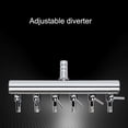 thumbnail image 4 of Hotel Fishtank Air Flows Slitter Adjustable Oxygen Pipe Switch Pump Distributor Splitter Individual Switches Adapter Converter Switcher 6 Holes, 4 of 9