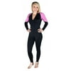 Storm Pink and Black Lycra Dive Skin  for Scuba Diving, Snorkeling and Water Sports