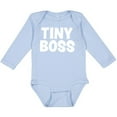 thumbnail image 3 of Inktastic Tiny Boss Boys or Girls Long Sleeve Baby Bodysuit, 3 of 5