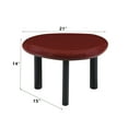 thumbnail image 3 of Miekor Furniture Eddie Red High Gloss End Table MK4024, 3 of 5