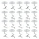 thumbnail image 1 of Juego de 20 clavos para muebles, tapicería y fundas de sofá. Forma redonda L 20 Pack, 1 of 9