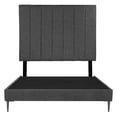 thumbnail image 2 of Box Base Cama Slim Individual+ Cabecera Argos Gris Carbon, 2 of 7