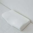 thumbnail image 4 of Almohada de espuma viscoelástica para el cuello, ergonómica con funda extraíble, almohada cervical para viajar a casa, 4 of 9