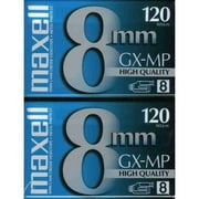 Maxell P6-120 GX-MP Camcorder Tapes, 2 Pack