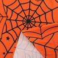 thumbnail image 4 of Halloween Tablecloth Rectangular Orange Spider Web Table Cloths, Spillproof Washable Polyester Tablecover - Perfect for Halloween Party Decorations, 60 x 84 inch, 4 of 5