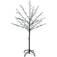 thumbnail image 3 of Northlight LED Lighted Sakura Cherry Blossom Artificial Tree - 4' - Pure White, 3 of 6