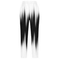 thumbnail image 4 of QUINDOS Wide Leg Womens Pants Trendy High Waisted Long Casual Pants Print Straight Fit Trousers with Pockets, 4 of 4
