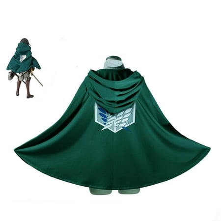 - Fashion Anime Attack on Titan Cloak Cape Cosplay Costumes Clothes