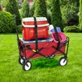 thumbnail image 4 of Mac Sports Collapsible Folding Outdoor Utility Garden Camping Wagon Cart, 4 of 8