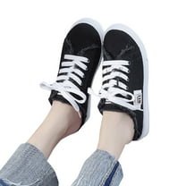 Oyedens Slip On Canvas Shoes for Women Girls Casual Denim Mules Low Top Fashion Sneakers Tennis Shoes