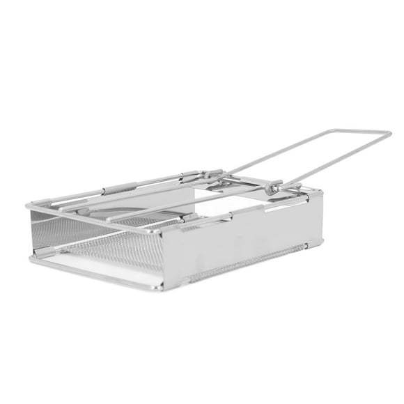 Camp Toaster, Multifunctional Portable Easy To Clean Stainless Steel Machine for Outdoor for Bread