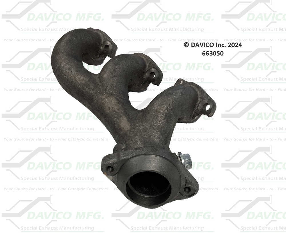 Davico Mfg 663050 Stand alone Exact-Fit exhaust manifold