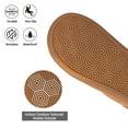 thumbnail image 2 of Needbo Men's Slippers Memory Foam Suede Plush Shearling Lined Slip On Indoor Outdoor Shoes Brown, Size 15-16, 2 of 6