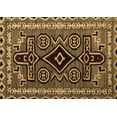 thumbnail image 1 of Ahgly Company Indoor Rectangle Southwestern Brown Country Area Rugs, 2' x 4', 1 of 4