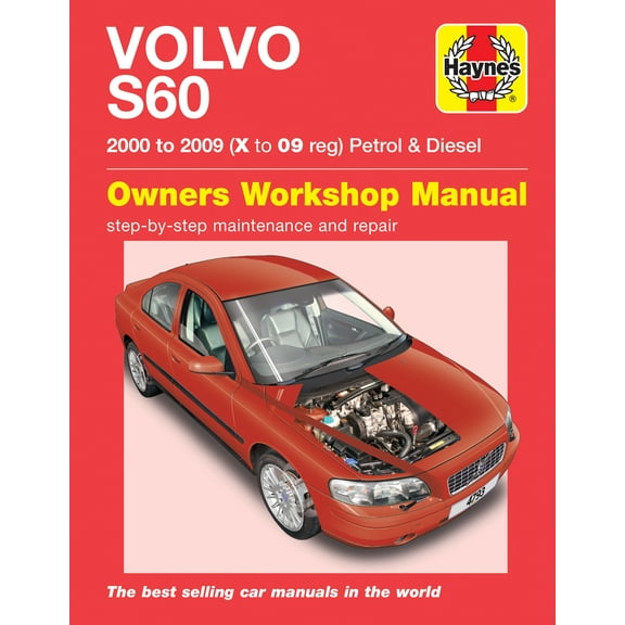 Volvo S60 Petrol & Diesel (00 - 09) Haynes Repair Manual ^