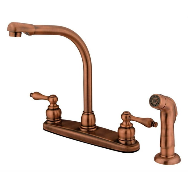 Kitchen Faucet in Vintage Copper Finish