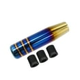 thumbnail image 2 of Piezas de automóvil Perilla de palanca de cambios Mango de palanca de cambios Accesorios Cubierta de palanca Cabezal Azul al horno, 2 of 8