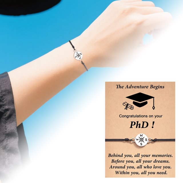 Pulsera de la tarjeta de la temporada de graduación Pulsera hueca de acero inoxidable de la línea de cera de la temporada de graduación