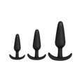 thumbnail image 2 of Mood Naughty 1 Anal Trainer Set - Black Set Of 3, 2 of 2