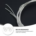 thumbnail image 6 of Worgeous 2Sets 4.72X4.72X0.04in Nylon Alloy Classical Guitar String Kit Durable Easy Replacement For Guitarists, 6 of 8