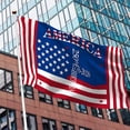 thumbnail image 3 of Win s Way USA 250th Anniversary Flag 1776-2026 American Independence Celebration Banner, 3 of 5