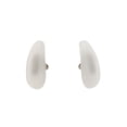 thumbnail image 2 of 1 Par Rosca En Los Cojines De De Jade Lente Vidrios De Gafas de terre Blancas Blanco Salvador Jade jade almohadillas de nariz, 2 of 5