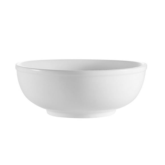 Cac China Mb-7 7-1/2-Inch Clinton Porcelain Menudo Bowl 25-Ounce Super White Box Of 24