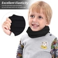 thumbnail image 5 of 2 Pcs Winter Neck Gaiter Neck Warmer Ultra-Soft Circle Scarf for 6-10 Years Old Boys Girls - Blac, 5 of 7
