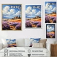 thumbnail image 4 of Designart "France Lavender horizon I" France Floater Framed Canvas Wall Art, 4 of 7