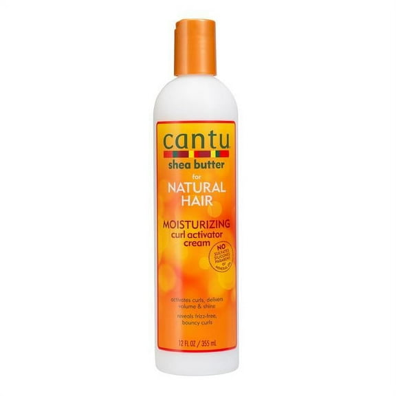 Cantu Shea Butter Moisturizing Curl Activator Cream for Natural Hair 355ml - European Version NOT North American Variety - Imported from United Kingdom by Sentogo - SOLD AS A 2 PACK