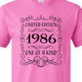 thumbnail image 4 of Inktastic Limited Edition 1986 One of a Kind T-Shirt, 4 of 5