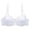 White, variant on Women’s Bras Bras for Women No Underwire - Seamless Bras for Women, Wireless Bra, Adjustable Bra Khaki 40CD